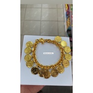 GELANG EMAS DINAR. EMAS SADUR FREE COP 916