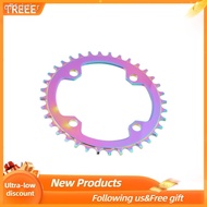 Treee 32T 34T 36T 38T Mountain Bike Bicycle Positive Negative Single Speed Chain Ring Alloy