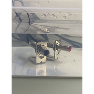 Waterproof Level IP68 Waterproof Type M12 Laser Switch Sensor M18 Can Be Used in Water Waterproof Le