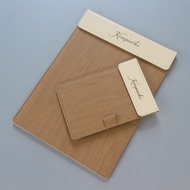 Office Notepad Hotel Note Holder Note Room Leather Goods Leather Payment Cash Register Bill Holder M