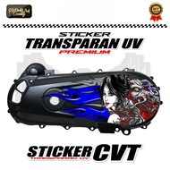 Transparent Sticker CVT Block Motor Polet Trim - CVT Sticker Variation