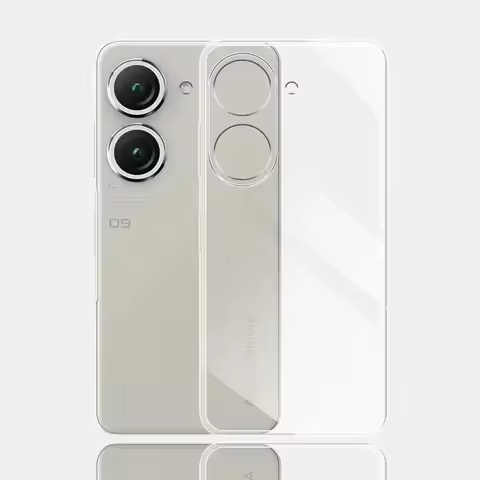 For Zenfone9 9 Shockproof Clear Silicon Soft Back Cover For Asus ZenFone 10 Zenfone10 Case Mobile Ph