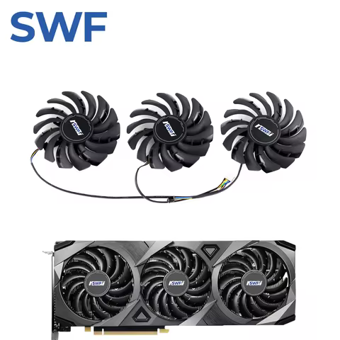 85MM PLD09210S12HH Cooling Fan For MSI RTX 3070 3080 3090 VENTUS 3X GAMING Graphic Card Cooler Fan
