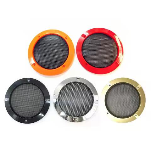 Round 3-Inch / 4-Inch Speaker Grille Mesh Cover Net For DIY Audio Board Arcade Game Cabinet Pinball