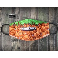 FM82 MINECRARFT GAMES THEME EDITION HIGH QUALITY COLLECTABLE FACE MASK