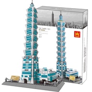 WANGE Architect The Taipei 101 of Taiwan Building Blocks 1512pcs No.5221
