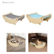 Dualoai Cat Hammock, Cat Rocking Chair, Cat Rocking Chair, Cat Swing Hammock, Bed for Kittens