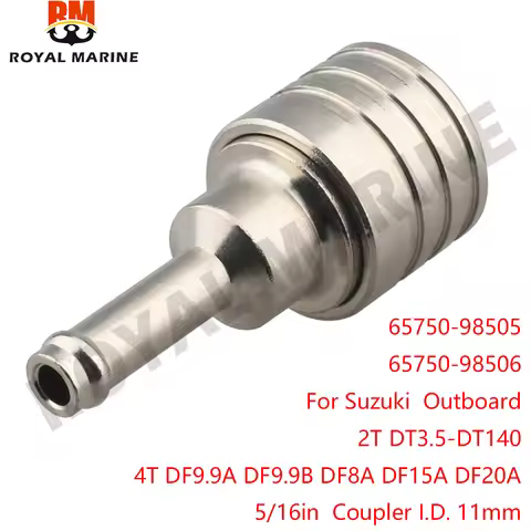 Fuel Line Connector Male Female For Suzuki Outboard 65740-95500 65750-98505 3.5HP-140HP 65720-98521 