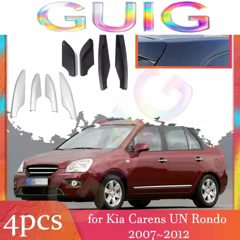 Car Roof Rack Cover for Kia Carens UN Rondo 2007~2012 2008 2009 2010 Luggage Bar Part Rail End Shell