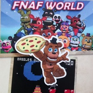 FNaF World Freddy Glitter Sticker