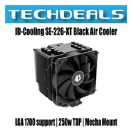ID-Cooling SE-226-XT-BLACK Air Cooler | LGA 1700 support | 250w TDP | Mecha Mount