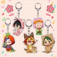 Acrylics Keychain for Sk8 The Infinity Adam Kojiro Miya Reki Hiromi Keychains Key Ring