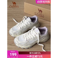 Camel Sneakers Women's Jogging Shoes New Style Spring Women's Shoes Mesh Old Shoes Breathable Shoes 