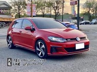 2017 GOLF GTI7.5代 里程2.8萬準 二階晶片 排氣管+閥門 R版四出