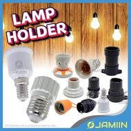 LAMP HOLDER Socket Adapter Lampu DIY Lamp Base Bulb Holder GU10 PLC E27 MR16 Lampu Rumah Wedge Holde
