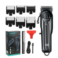VGR tóc Clipper cắt tóc chuyên nghiệp Máy sấy tóc tông đơ có thể điều chỉnh không dây sạc V 282