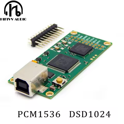 PCM1536 DSD1024 USB Digital Interface Card For HiFi Audio Amplifier DAC Compatible With Amanero Card