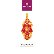 HABIB 999/24K Yellow Gold Pendant 9GP00780125