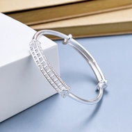 ✨【SFO】Abacus 9999 Silver Bangle | 算盘999.9足银手镯