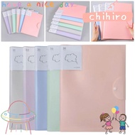 CHIHIRO 1Pcs A3 Paper File Folder, Office Supplies Picture Album A3 Document Bag, Student Stationery