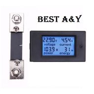 Digital Volt Amp Watt includes SHUNT Ampere Kwh Meter Voltmeter DC 100A Ammeter