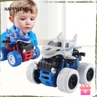 HAPPYLEAF Inertia Stunt Car 4WD Tumbling Vehicle Model Inertia Power