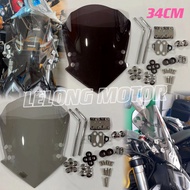 WINDSCREEN WINDSHIELD BENELLI 249S WITH BRACKET 34CM VISOR COWLING