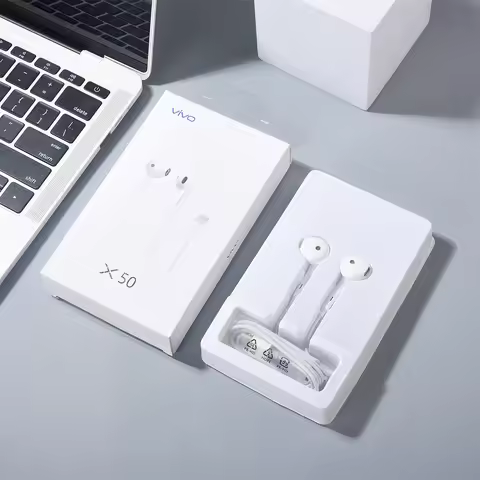 Original For Vivo 3.5mm/Type C Earphones In-Ear Wired HiFi Sports Headset Earbuds With Mic For Vivo 