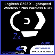 Corepad Logitech G502 X Lightspeed/PLUS Wireless Mouse Sticker Foot Hardcore Fine Seal