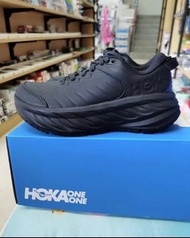 📣HOKA One One Bondi Sr 皮面防水 黑色🔥