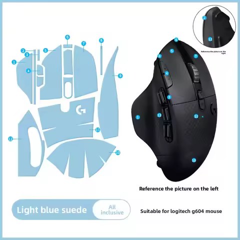 For G604 Mouse Grip Tape Anti-slip Stickers Mouses Accessories Gaming Computer Laptop Desktop Multip