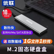 【無界數碼線材】m2nvme固態硬盤盒子轉usb31gen2typec外接ngff移動讀取器改pcie通