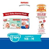 Huggies Newborn baby (NB / S) Diapers - Dry / AirSoft / Naturemade (1 pack)