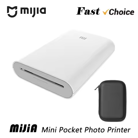 Mijia AR Printer 300dpi Portable Photo Mini Pocket With Share 500mAh Picture Printer Pocket Printer 