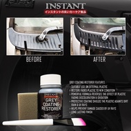 [ReadyStock]Grey plastic restorer/waterbase grey paint car care car wash car decoration