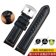 คุณภาพสูงผู้ชายของแท้ หนัง สายนาฬิกา 22 24 26 มมเข้ากันได้กับ Panerai Jeep Hamilton UYOUNG ฤดูร้อน 2