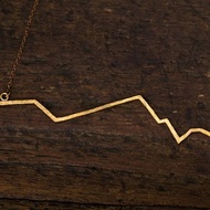 Beats 山之悸-手工黃銅項鍊BrassNecklace