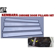 KEMBARA sporty chrome middlie part door pillars set (4pcs)