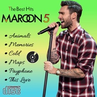 MAROON 5 BEST HITS SONGS CD CASSETTE - COMPACT AUDIO CD - LATEST WESTERN POP SONGS CASSETTE - POP SO