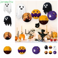 JEREMY Halloween Paper Lantern, Ghost Handmade Festival Ghost Lanterns, Creative DIY Paper Bat Hallo
