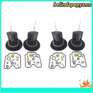【New】4 Set for Bandit 1200 GSF1200 GSF1200S Plunger Diaphragm Parts of Motorcycle Carburetor Repair 
