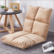 Lazy sofa bed bed bed lounger single foldable floor recliner legless back chair simple velvet