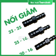 50 Pieces LDPE Pipe Reducing Connectors 25mm - 20mm - 16mm, Used to Connect Pipes in Automatic Irrig