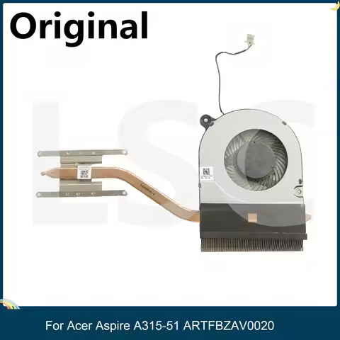 LSC For Acer Aspire A315-51 Laptop Radiator Heatsink With FAN ARTFBZAV0020 100% Tested