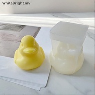 # WBMY #  3D Little Yellow Du Candle Silicone Mold DIY Du Crystal Epoxy Resin Mould Animal Candle Ma