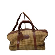 GHURKA Boston bag pvc CML cheques No.98 Direct from Japan Secondhand