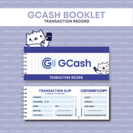 AMBREPH: GCASH SLIP BOOKLET TRANSACTION RECORD l CASHIN CASHOUT A6 70GSM HANDY