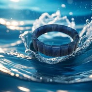 天然水晶手排 傳承级透體原礦藍晶手排