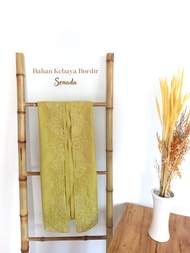 Pusat Bordir Tasikmalaya - Promo Bahan Kebaya Bordir Bali Encim Modern Kain Katun Toyobo