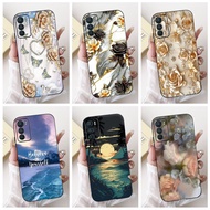 For Motorola Moto G42 Case XT2233-2 Silicone Cover New Fashion Flower Sunset Soft TPU Casing For Mot